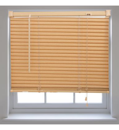 Venetian Blinds Wood-Effect PVC - Teak