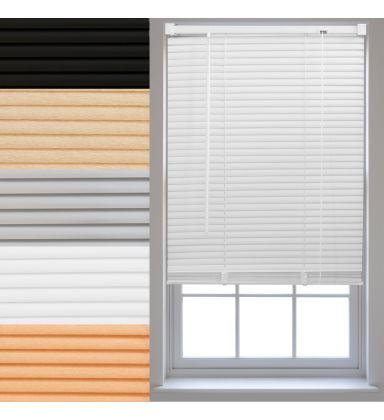 PVC Venetian Window Blinds Trimmable Home Office Blind New